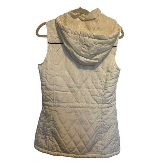 Ci Sono Vest Sherpa Lined Hooded Puffer Vest, Jacket, Coat Size L - Picture 3 of 15
